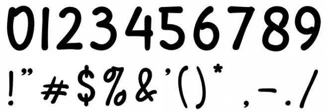 Epiphany Font OTHER CHARS