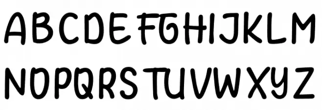 Epiphany Schriftart Groß