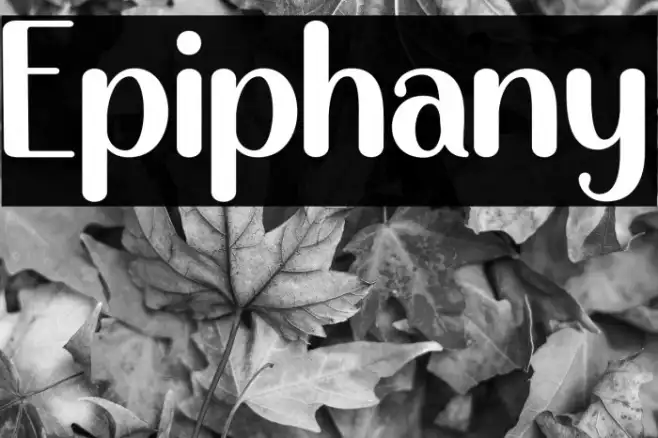Epiphany Font | Free Download (TTF/OTF) | FFonts.net