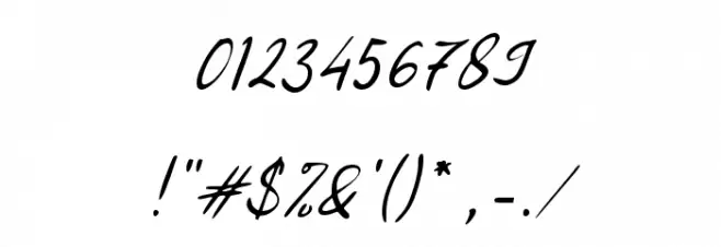 Episode Panjang Font OTHER CHARS