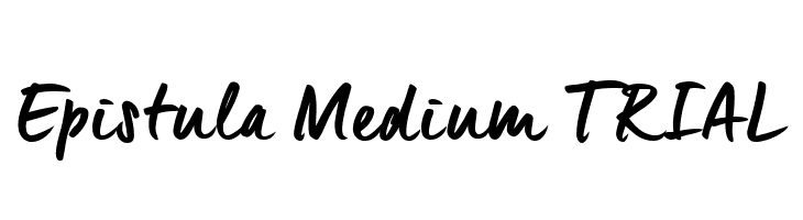 Epistula Medium TRIAL  नि: शुल्क फ़ॉन्ट्स डाउनलोड