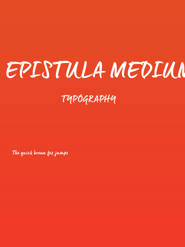 Epistula Medium TRIAL Poster