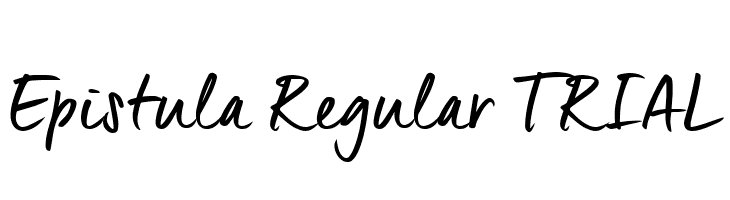 Epistula Regular TRIAL  Frei Schriftart Herunterladen