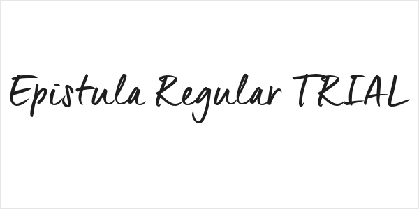 Epistula Regular TRIAL Logo