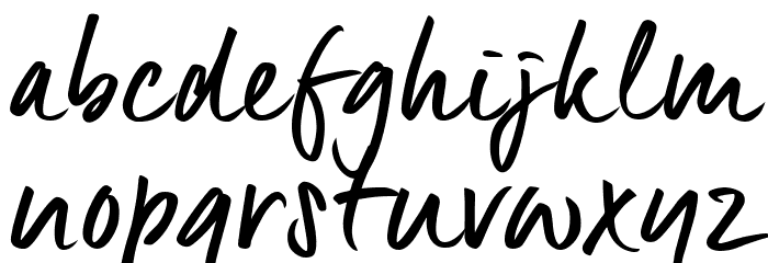 Epistula Regular TRIAL Font LOWERCASE