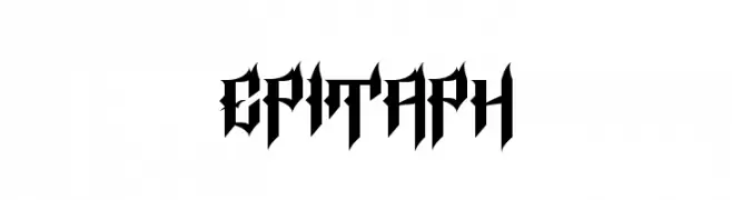 Epitaph  नि: शुल्क फ़ॉन्ट्स डाउनलोड