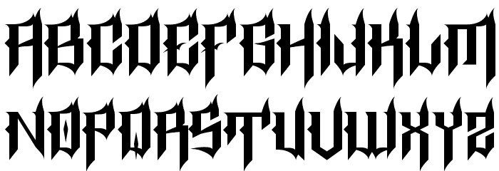 Epitaph Font LOWERCASE