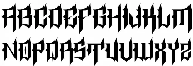 Epitaph Caratteri MINUSCOLO