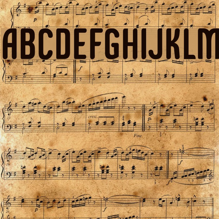 Epitough Font examples
