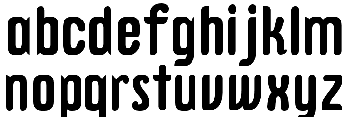 Epitough Font LOWERCASE