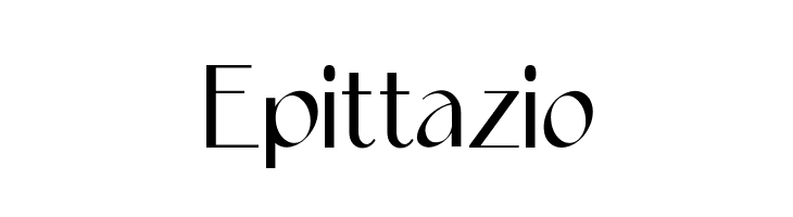 Epittazio  フリーフォントのダウンロード