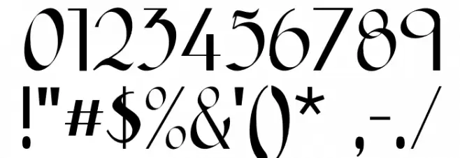 Epittazio Font OTHER CHARS