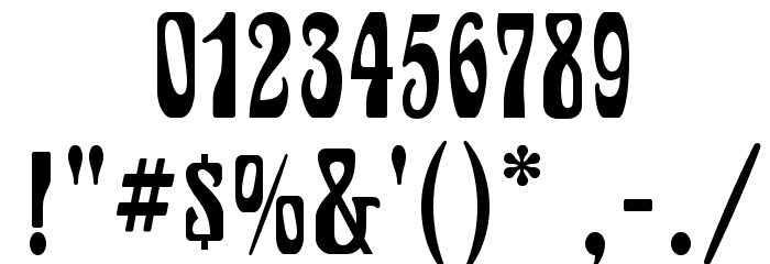 EpoqueFLF Font OTHER CHARS