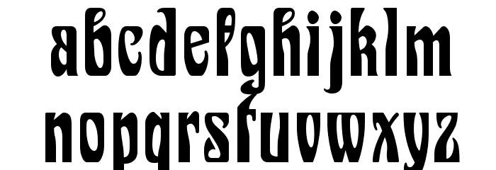 EpoqueFLF Font LOWERCASE