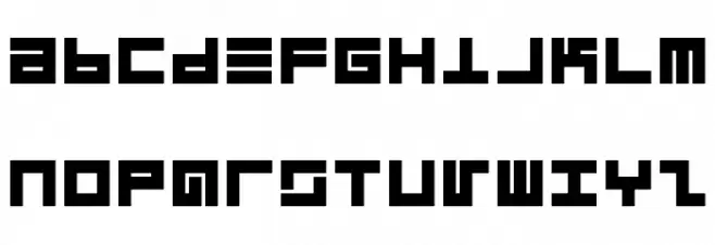 Epps Evans Black फ़ॉन्ट लोअरकेस