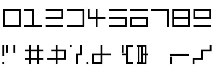 Epps Evans Light Font OTHER CHARS