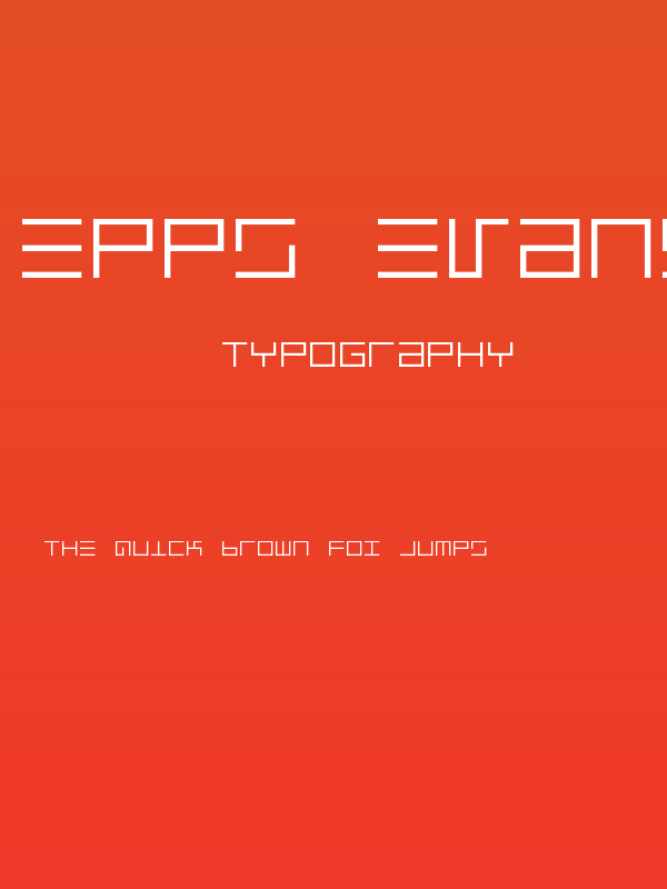 Epps Evans Light Poster