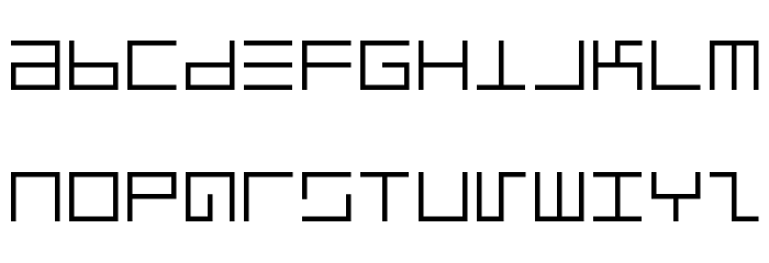 Epps Evans Light Font LOWERCASE