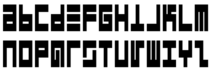 Epps Evans Narrow Black Font LOWERCASE