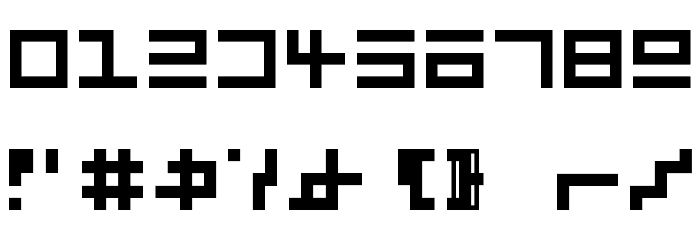 Epps Evans Font OTHER CHARS
