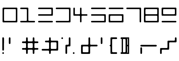 Eppy Evans Round Light Font OTHER CHARS