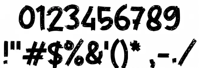 Epres Chia Font OTHER CHARS