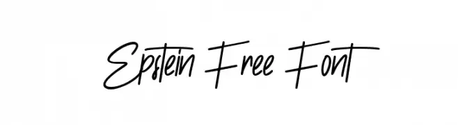 Epstein Free Font  les polices de caractères gratuit tlcharger