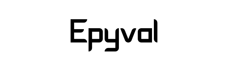 Epyval Font