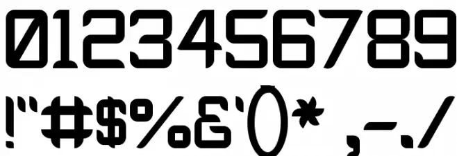 Epyval Font OTHER CHARS