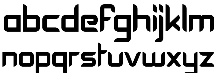 Epyval Font LOWERCASE