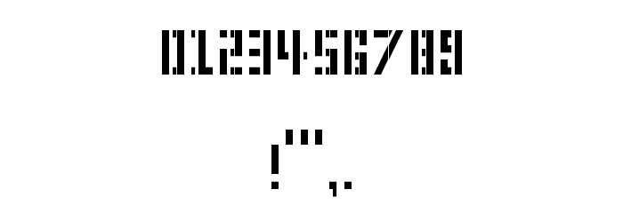 epic Regular Font OTHER CHARS