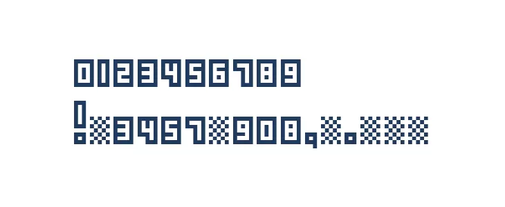 epimodemic Font OTHER CHARS