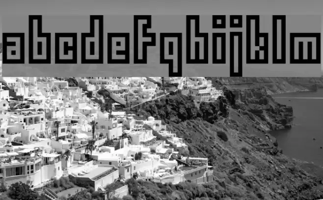 epimodemic Font examples