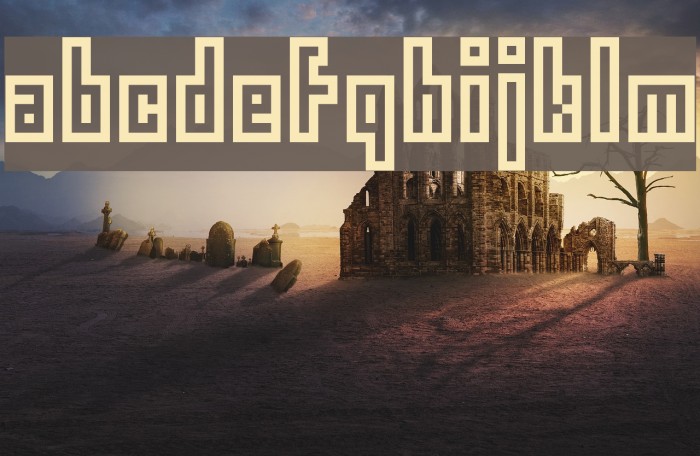 epimodemic Font examples