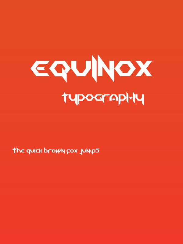 EQUINOX Poster