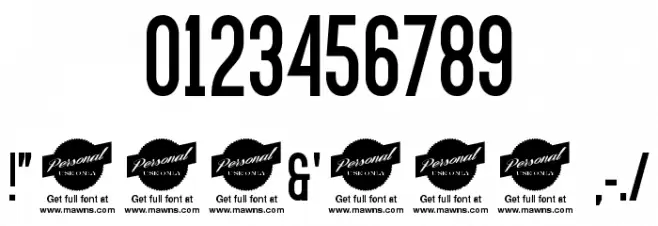 Equal Sans Demo Font OTHER CHARS