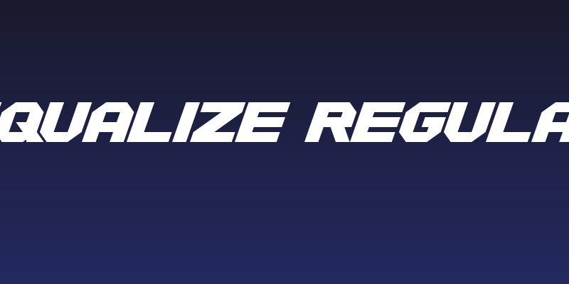 Equalize Regular Social Header