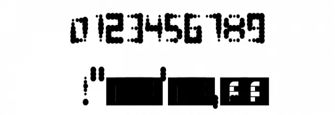 Equalizer Regular Font OTHER CHARS