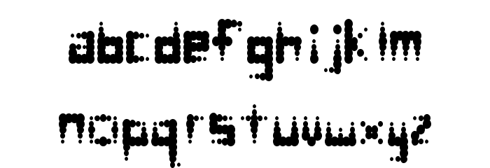 Equalizer Regular Font LOWERCASE
