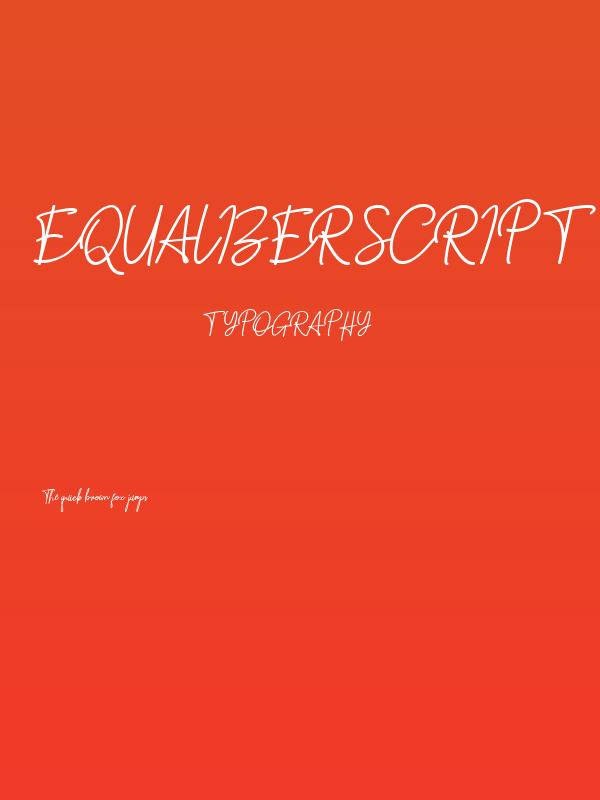 Equalizer Script Poster