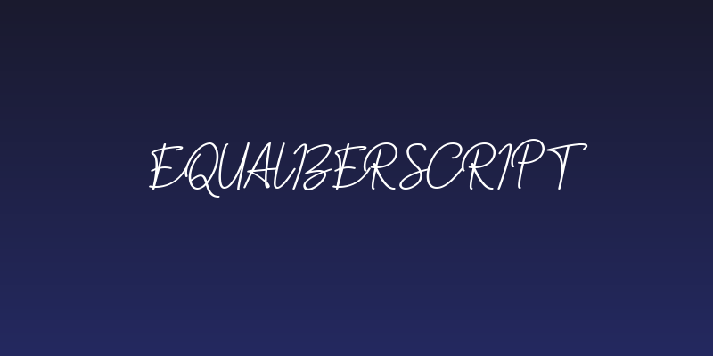 Equalizer Script Social Header