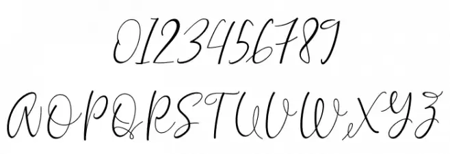 EqualizerScriptDemo Font OTHER CHARS