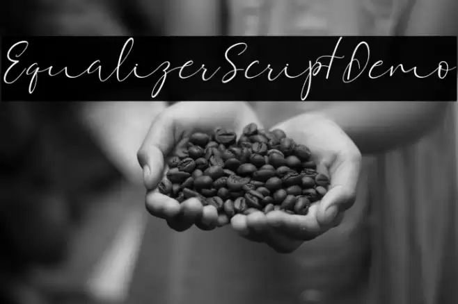 EqualizerScriptDemo Font examples