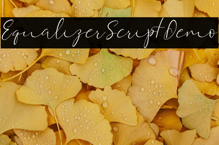 EqualizerScriptDemo Example 2