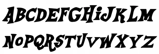 Equestria Bold Italic 字体 大写