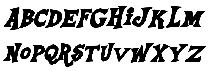 Equestria Bold Italic Font LOWERCASE