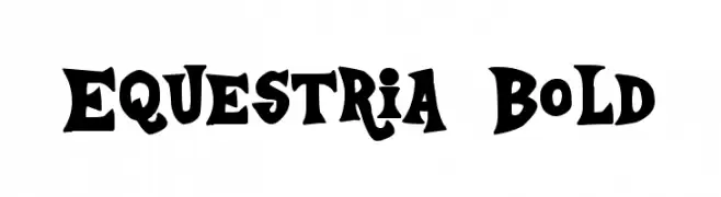 Equestria Bold  baixar fontes gratis