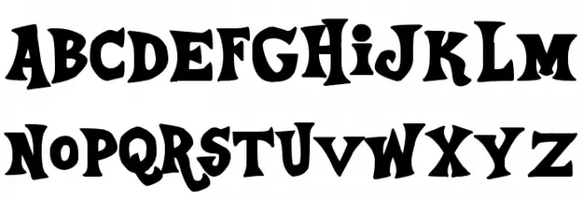 Equestria Bold フォント 大文字