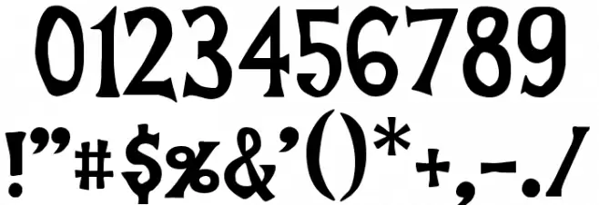 Equestria Neue Font OTHER CHARS