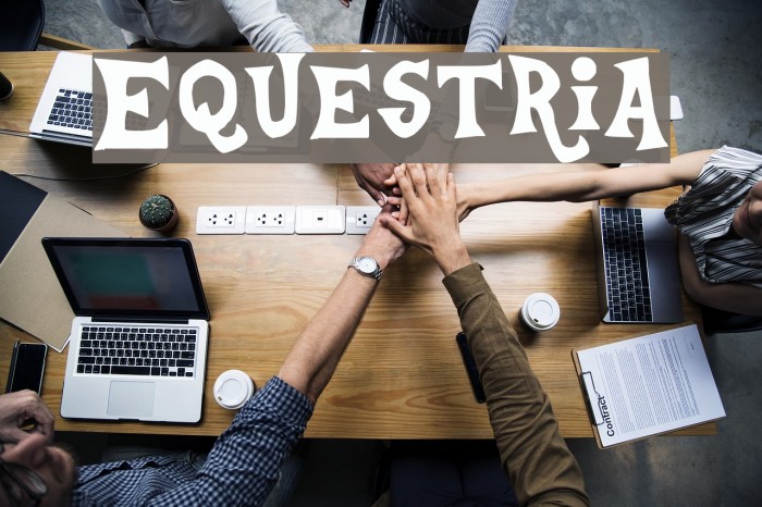 Equestria Font examples
